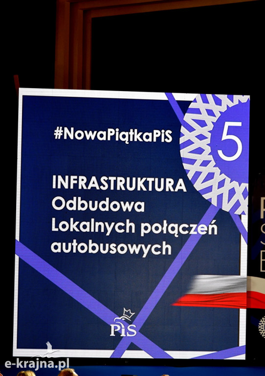 Konwencja wyborcza PiS w Bydgoszczy