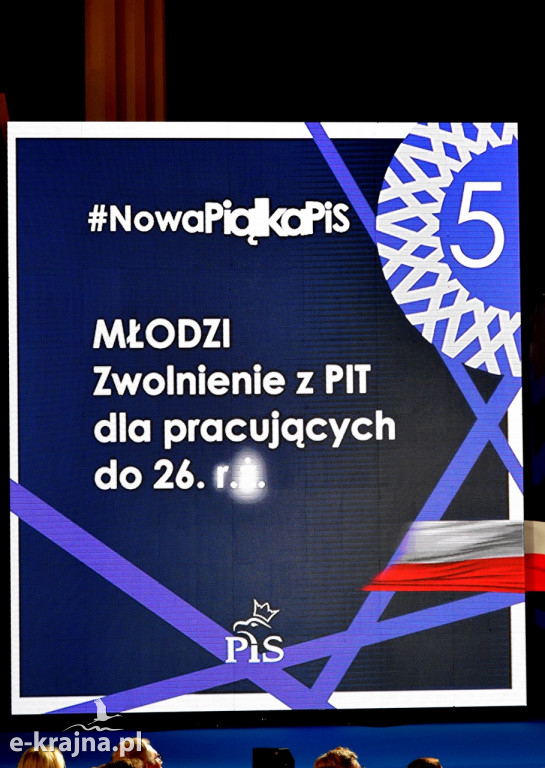 Konwencja wyborcza PiS w Bydgoszczy