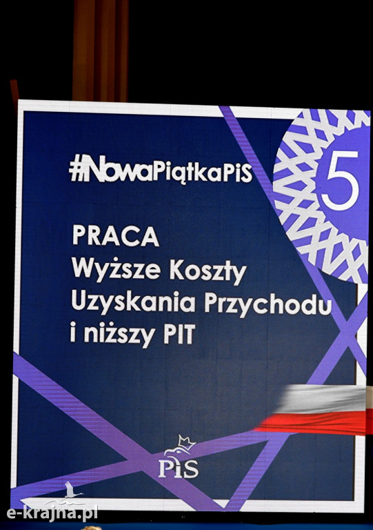 Konwencja wyborcza PiS w Bydgoszczy