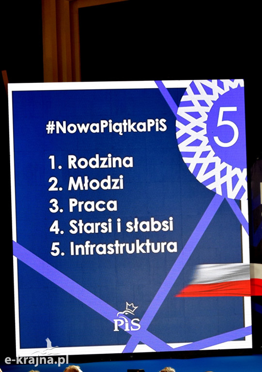 Konwencja wyborcza PiS w Bydgoszczy