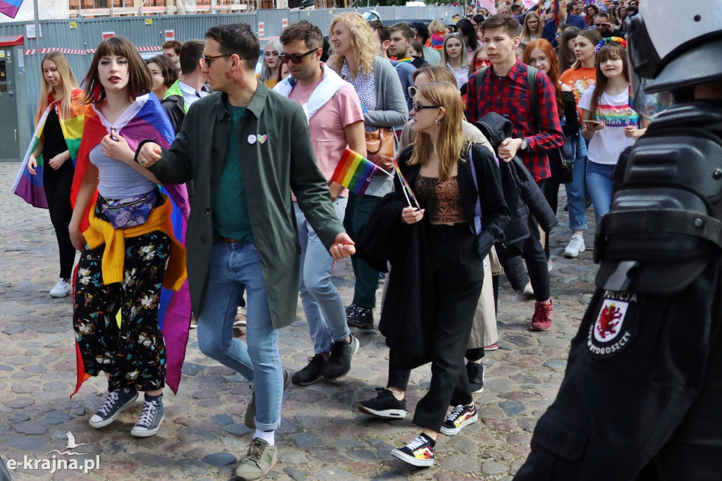 I Bydgoski Marsz Równości przeszedł ulicami miasta