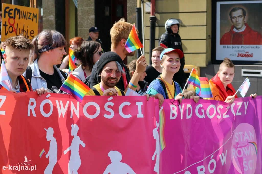 I Bydgoski Marsz Równości przeszedł ulicami miasta