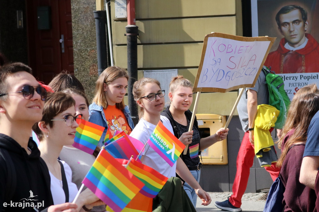 I Bydgoski Marsz Równości przeszedł ulicami miasta