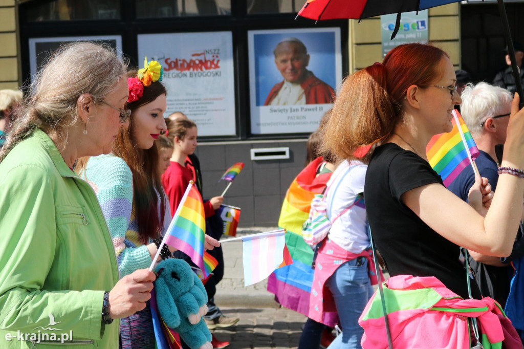 I Bydgoski Marsz Równości przeszedł ulicami miasta
