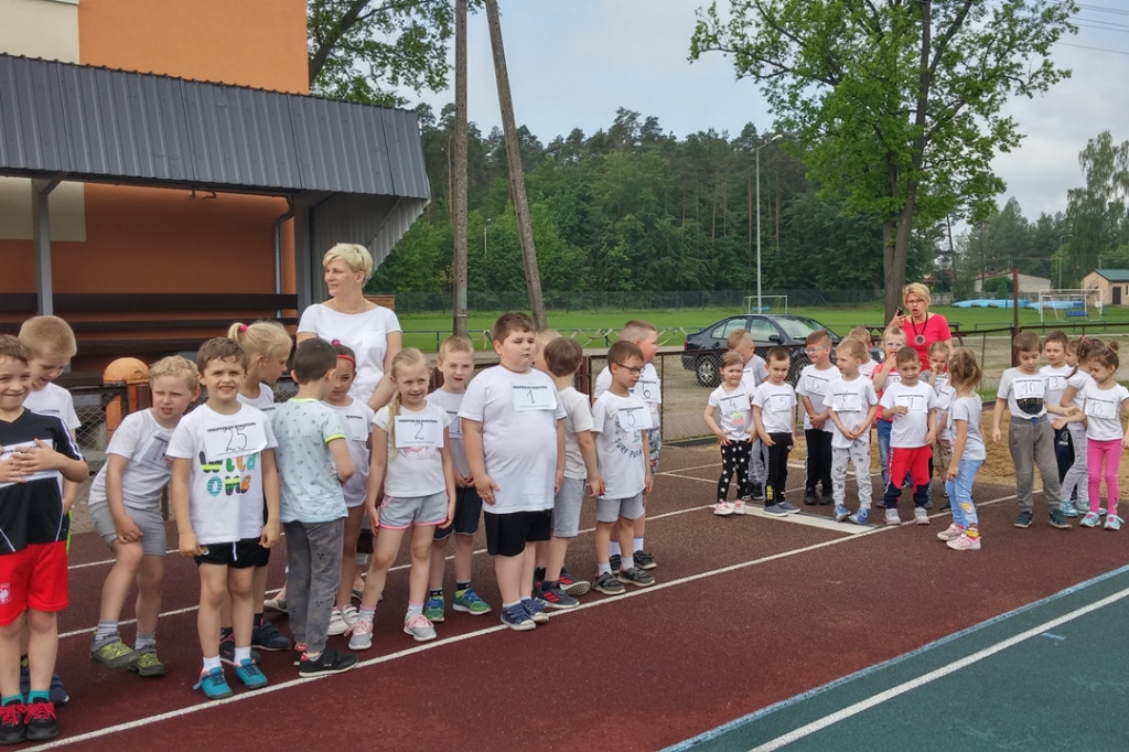 Przedszkolaki z Bajki w ogólnopolskim maratonie