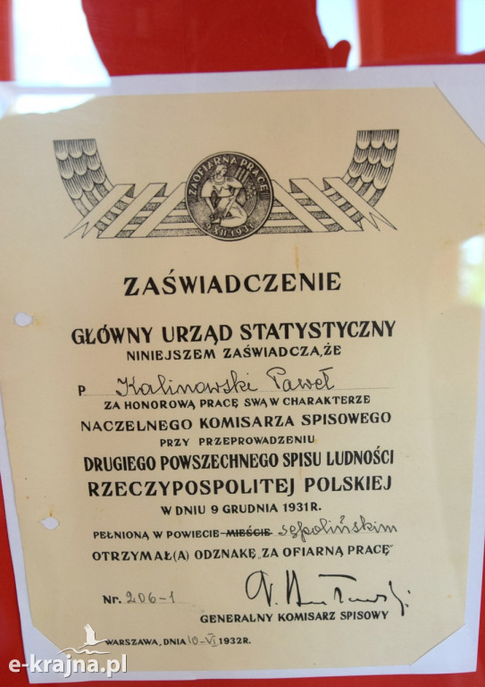 Tablica poświęcona Pawłowi Kalinowskiemu