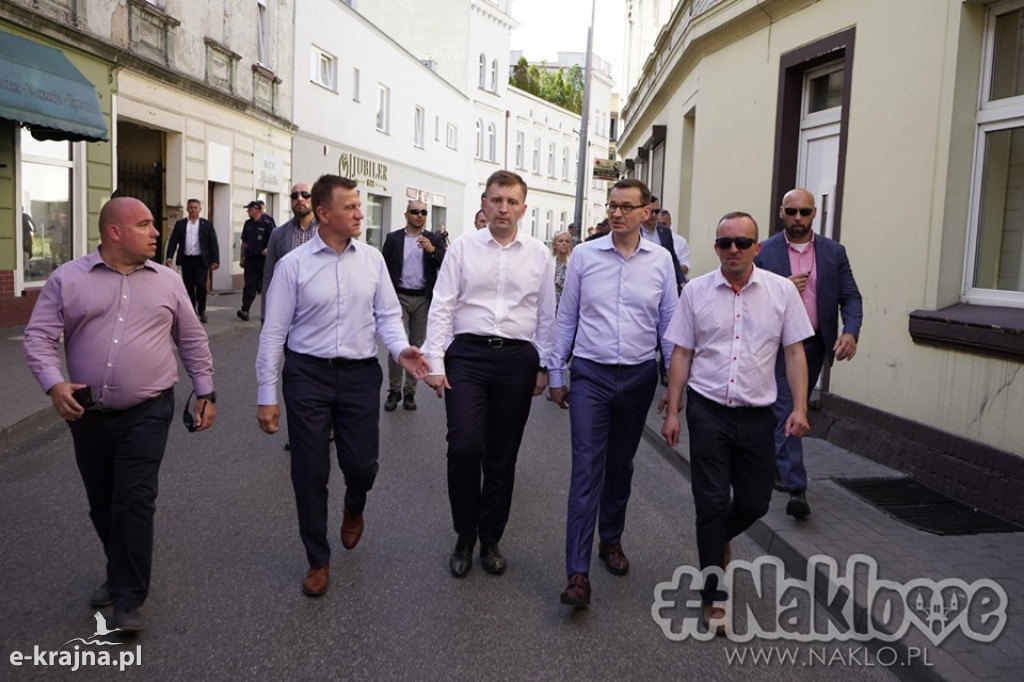 Premier Mateusz Morawiecki w Nakle