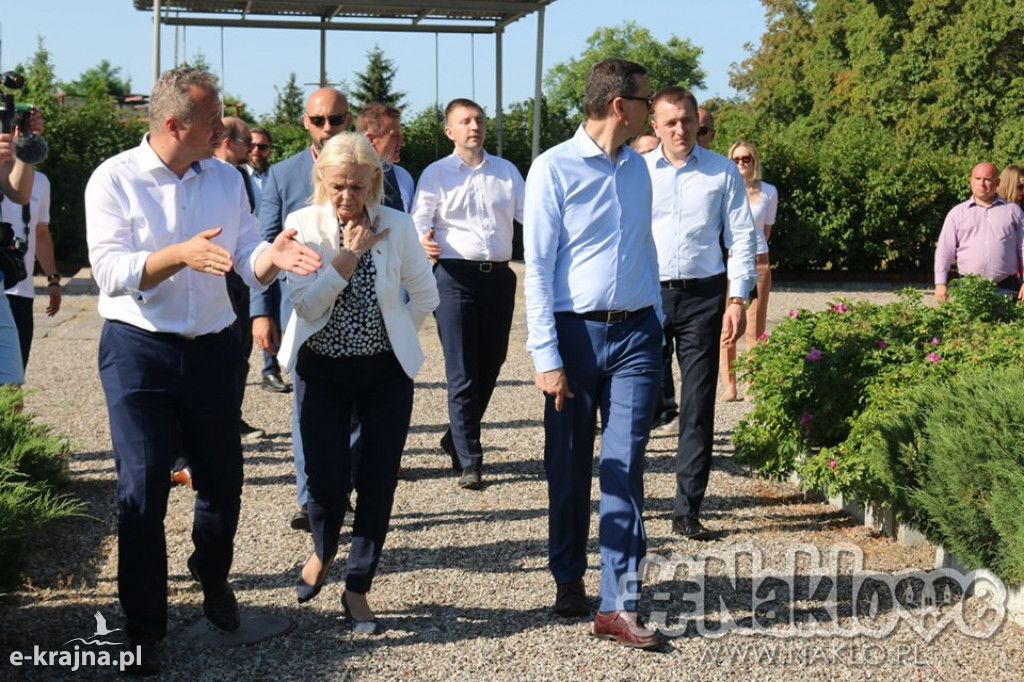 Premier Mateusz Morawiecki w Nakle