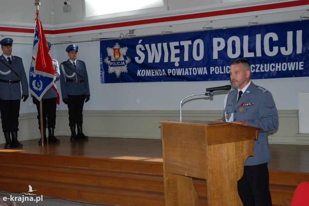 Obchody Święta Policji w Człuchowie