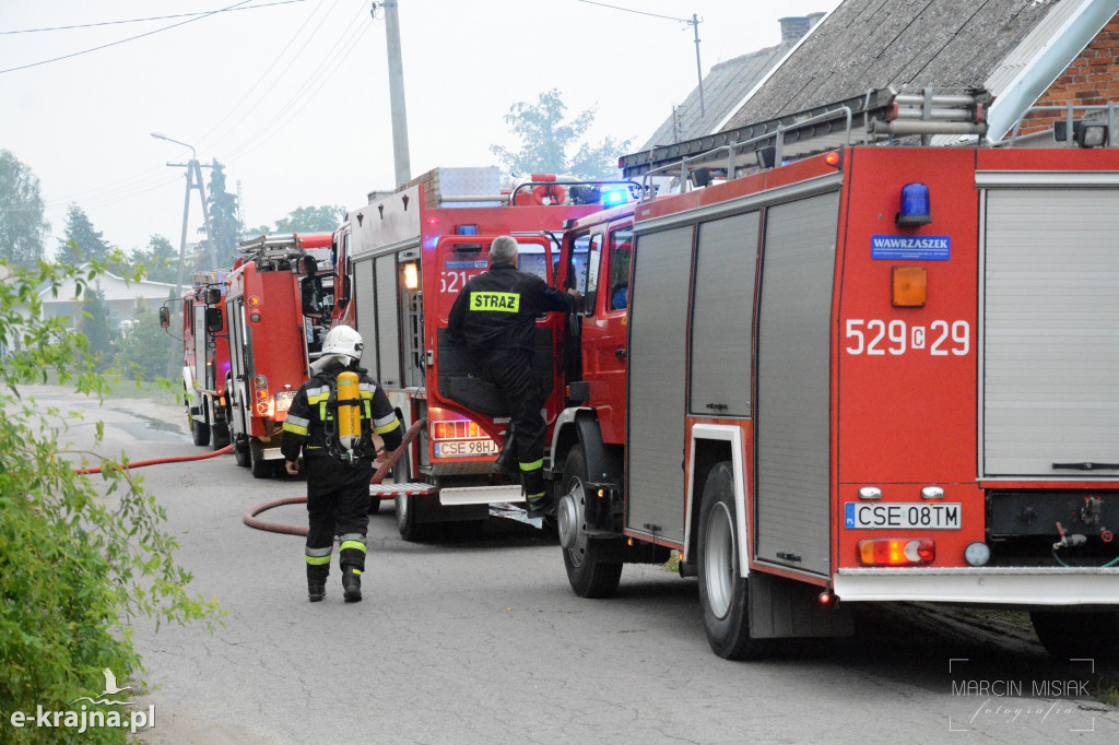 Pożar w Wałdowie