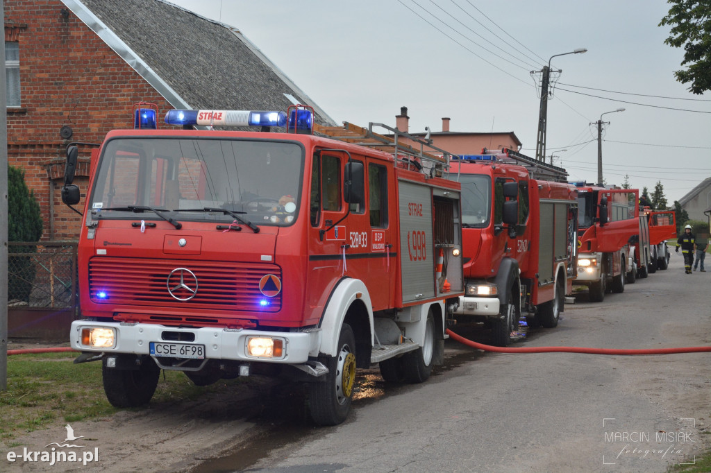 Pożar w Wałdowie