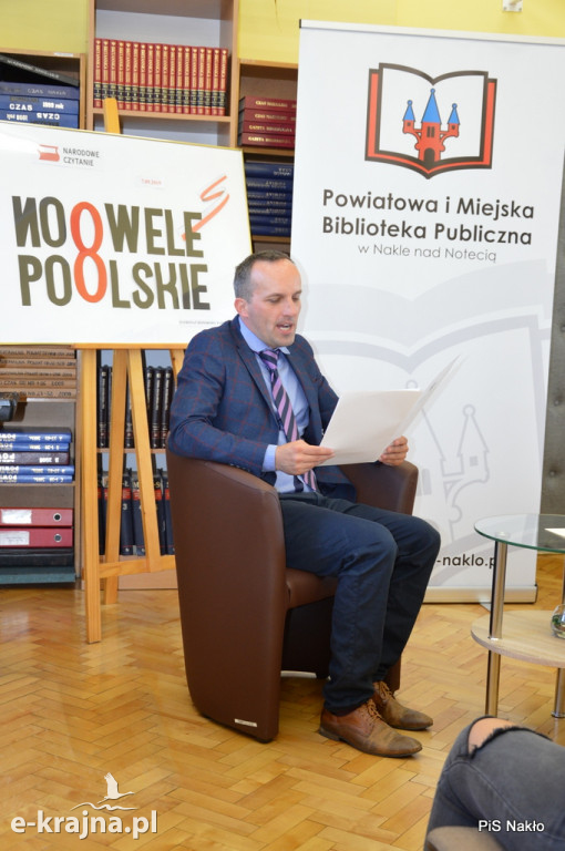Narodowe Czytanie w nakielskiej bibliotece