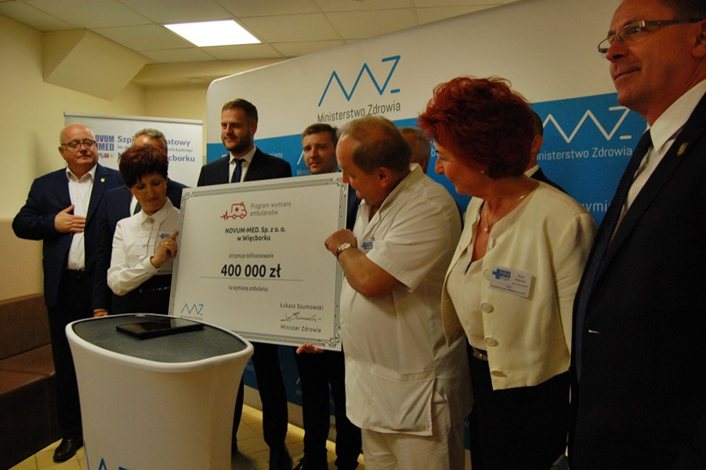 400 tys. zł na zakup nowej karetki dla więcborskiego szpitala