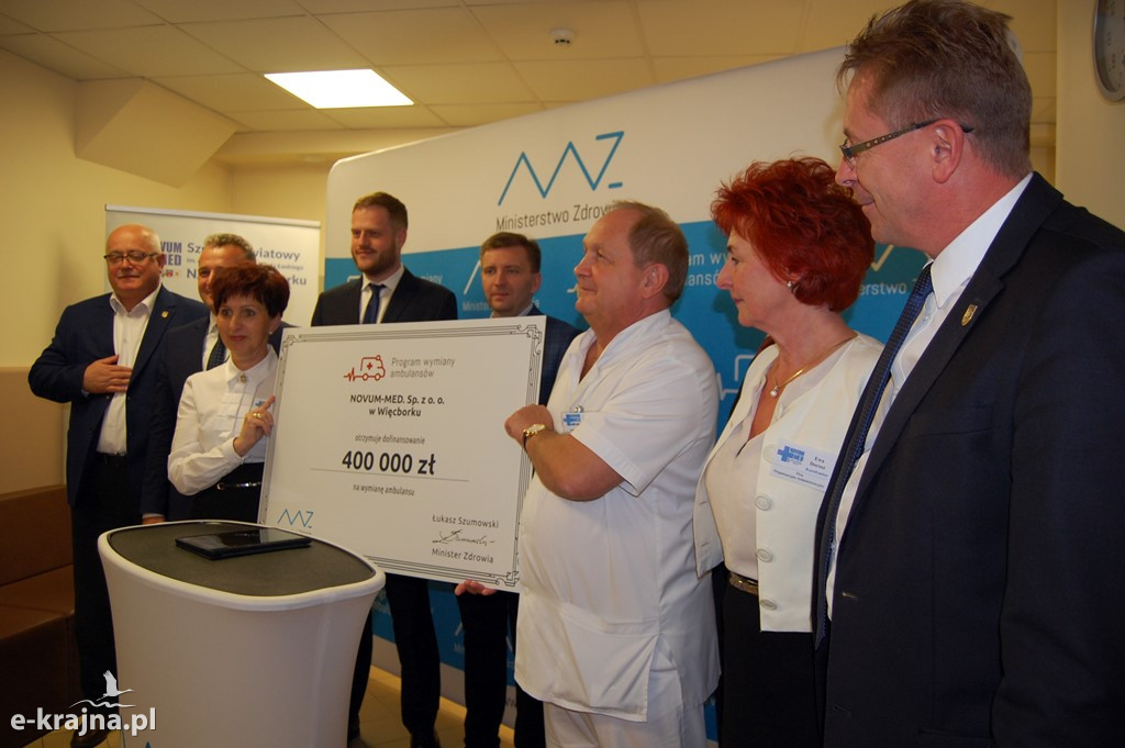 400 tys. zł na zakup nowej karetki dla więcborskiego szpitala