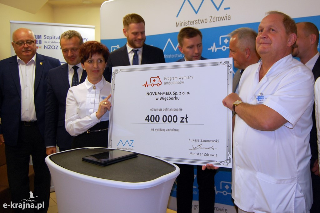 400 tys. zł na zakup nowej karetki dla więcborskiego szpitala