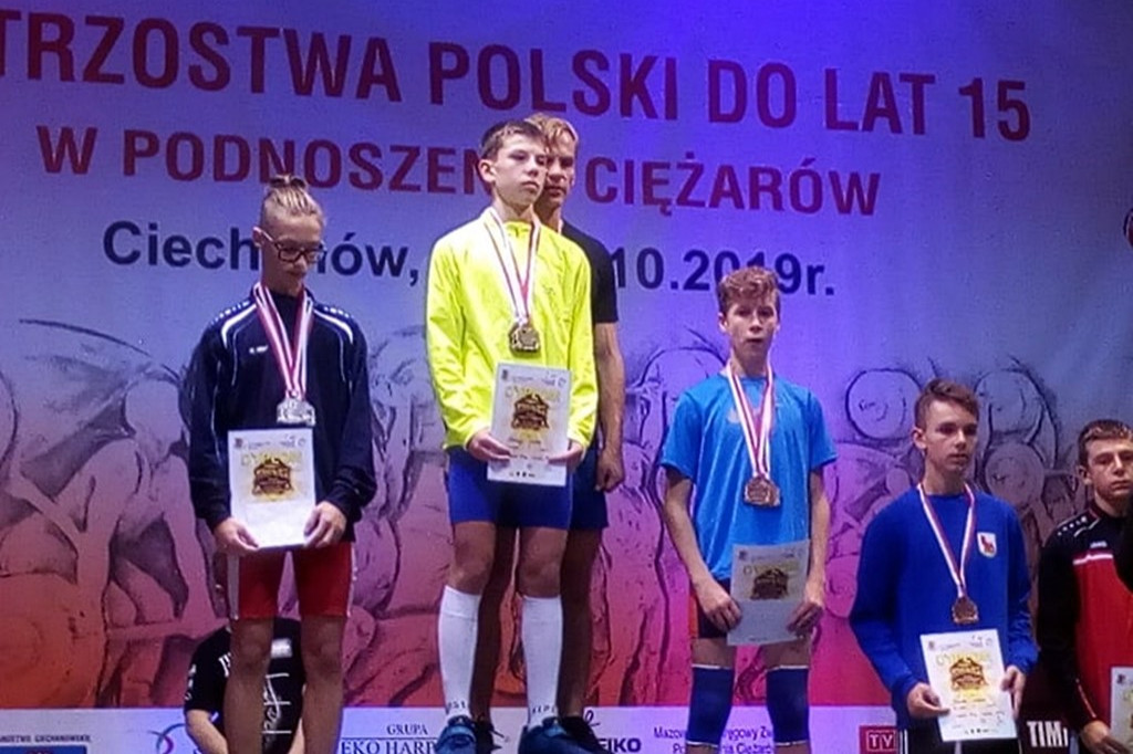 Mistrzostwa Polski młodzików w podnoszeniu ciężarów