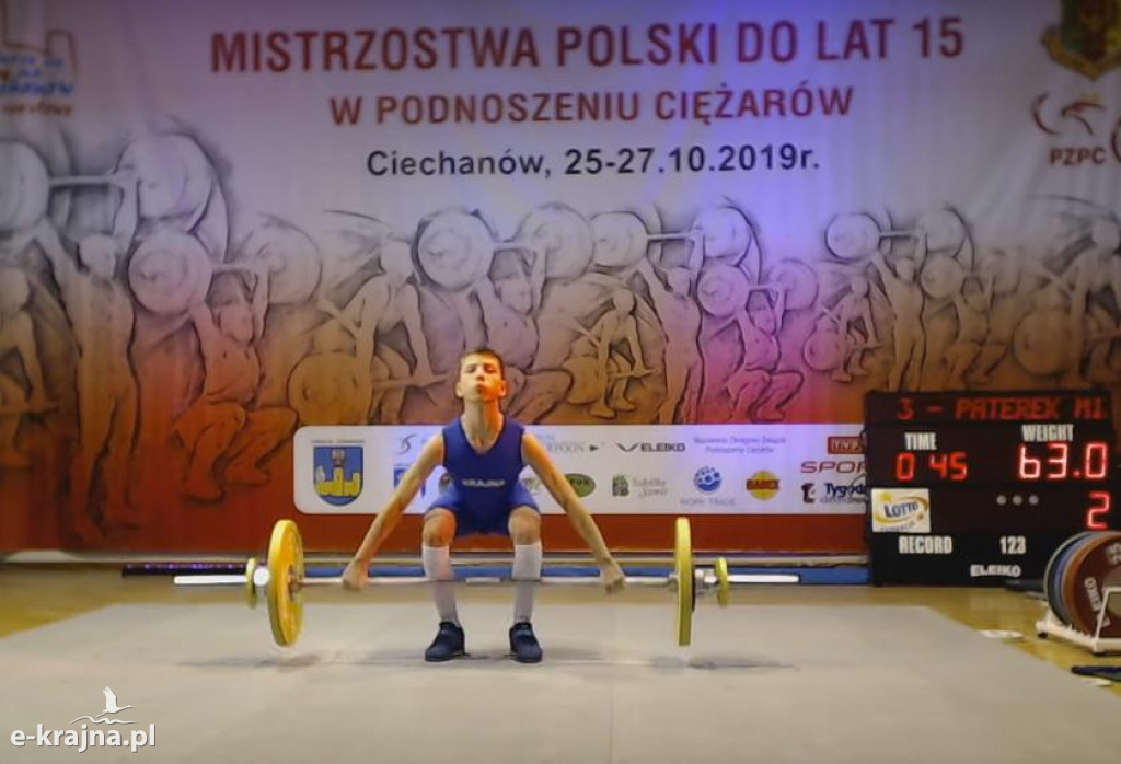 Mistrzostwa Polski młodzików w podnoszeniu ciężarów