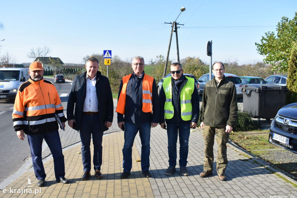 Przebudowa drogi Sośno - Wąwelno zakończona