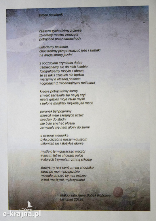Małgorzata Bobak-Końcowa w Modraczku