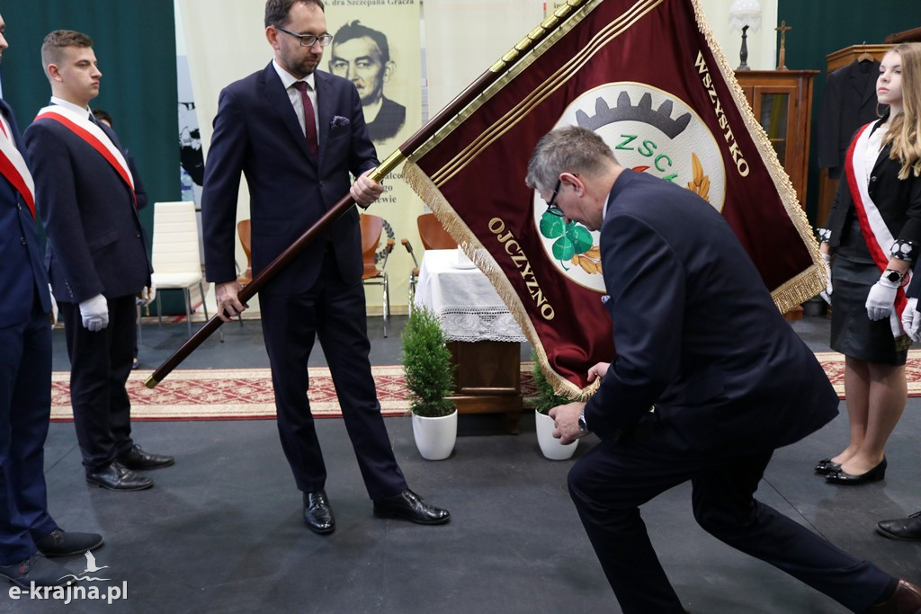 Uroczystość nadania imienia szkołom ZSCKR w Sypniewie cz. 1
