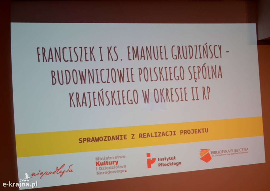 Projekt sępoleńskiej biblioteki w Instytucie Pileckiego