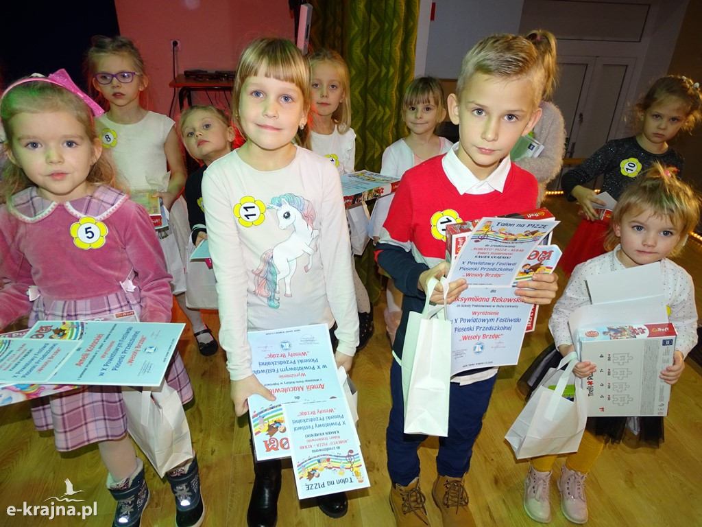 Wesołe Brzdące śpiewały w Kamieniu