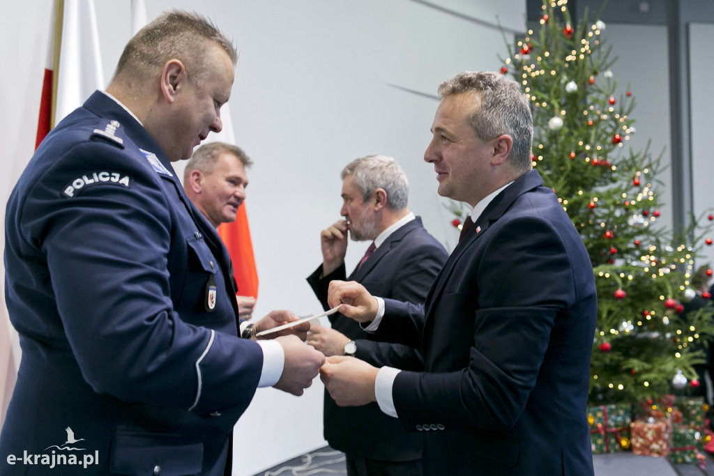 Wigilia służb w KPUW w Bydgoszczy
