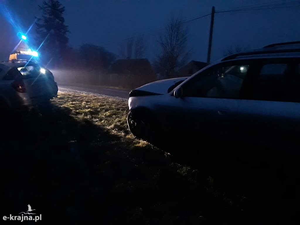 Kolizja trzech aut w Buszkowie