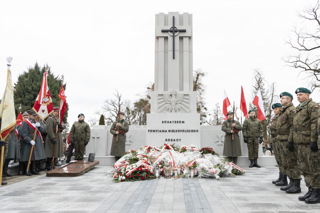 Odsłonięcie Pomnika Mogiły Powstańców Wielkopolskich