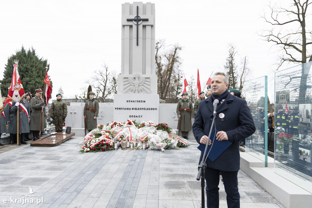 Odsłonięcie Pomnika Mogiły Powstańców Wielkopolskich