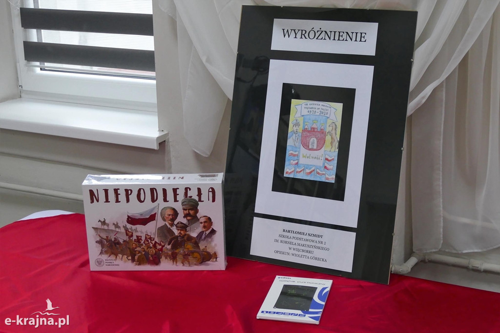 Ekslibris na stulecie powrotu Więcborka do macierzy