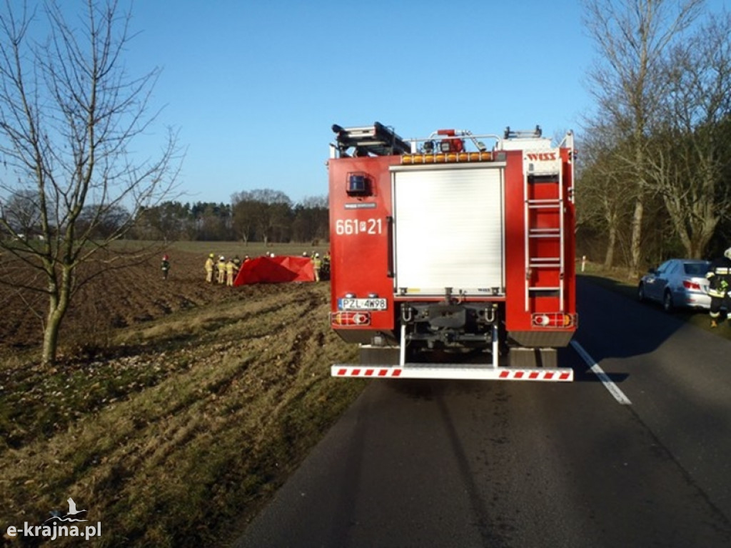Śmiertelny wypadek w powiecie złotowskim