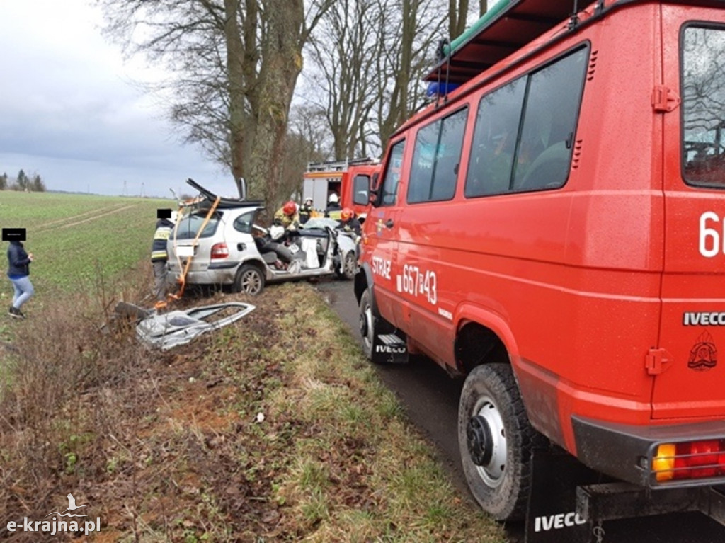 Kolejny groźny wypadek w powiecie złotowskim