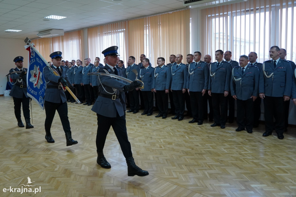 Pożegnanie ze służbą Komendanta Wojewódzkiego Policji