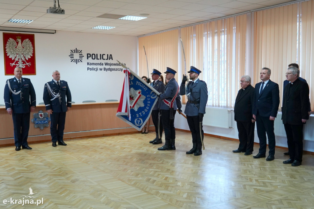 Pożegnanie ze służbą Komendanta Wojewódzkiego Policji