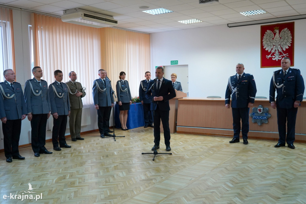 Pożegnanie ze służbą Komendanta Wojewódzkiego Policji