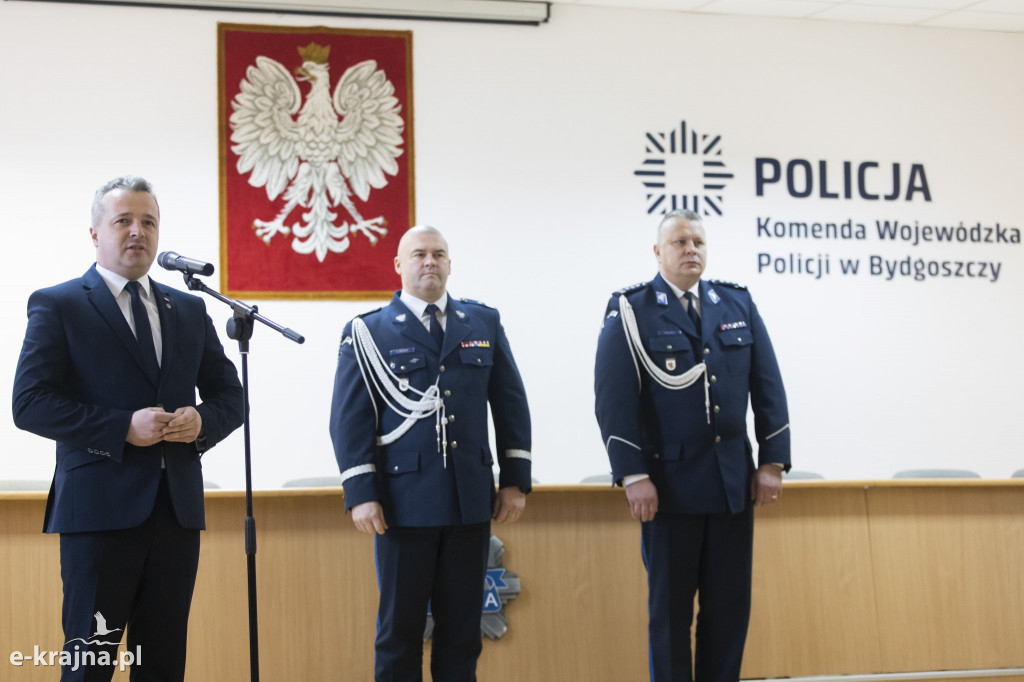 Pożegnanie ze służbą Komendanta Wojewódzkiego Policji