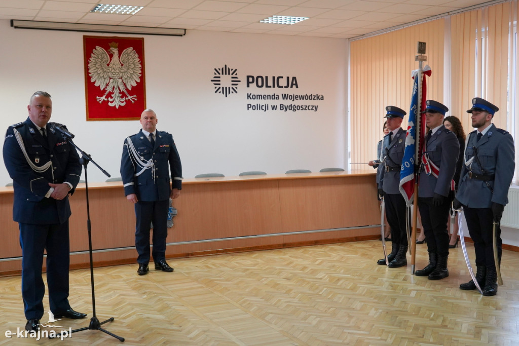 Pożegnanie ze służbą Komendanta Wojewódzkiego Policji