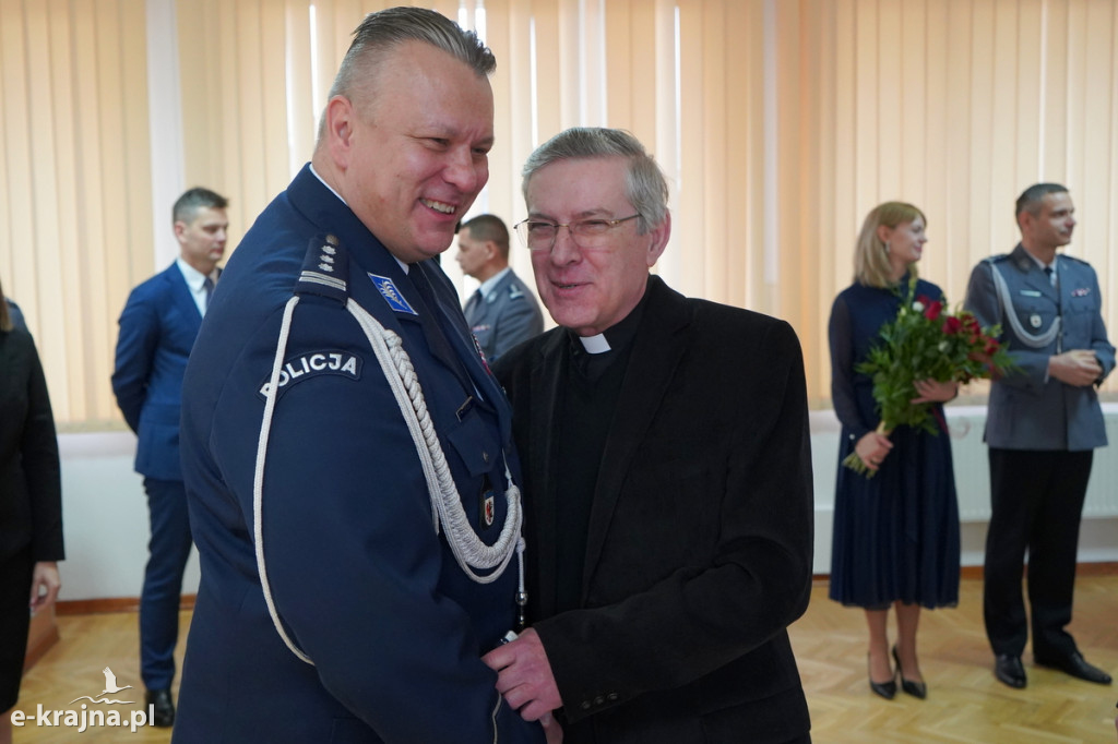 Pożegnanie ze służbą Komendanta Wojewódzkiego Policji