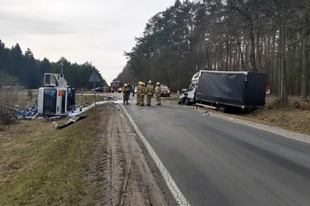 Wypadek pomiędzy Więcborkiem i Złotowem