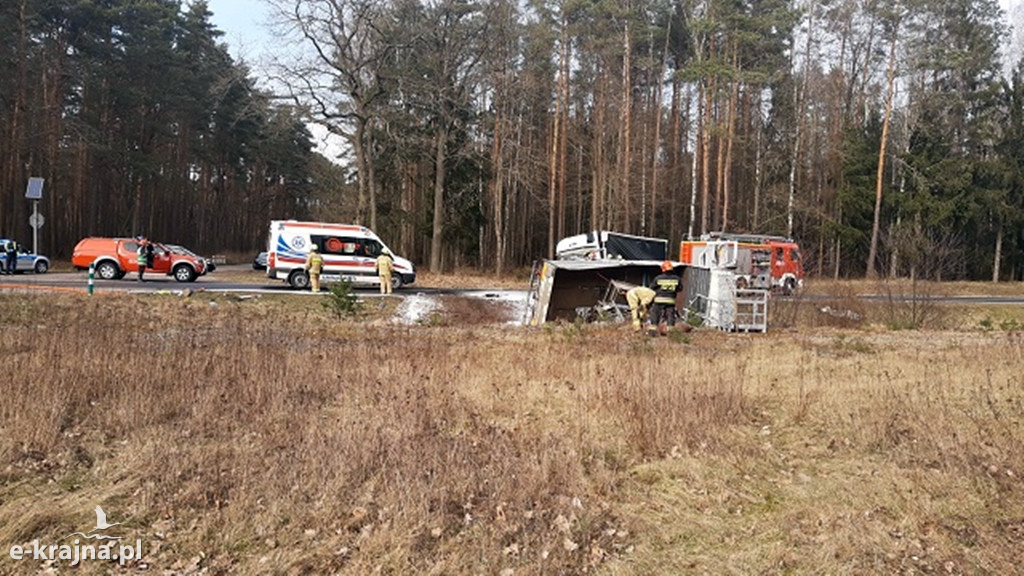 Wypadek pomiędzy Więcborkiem i Złotowem