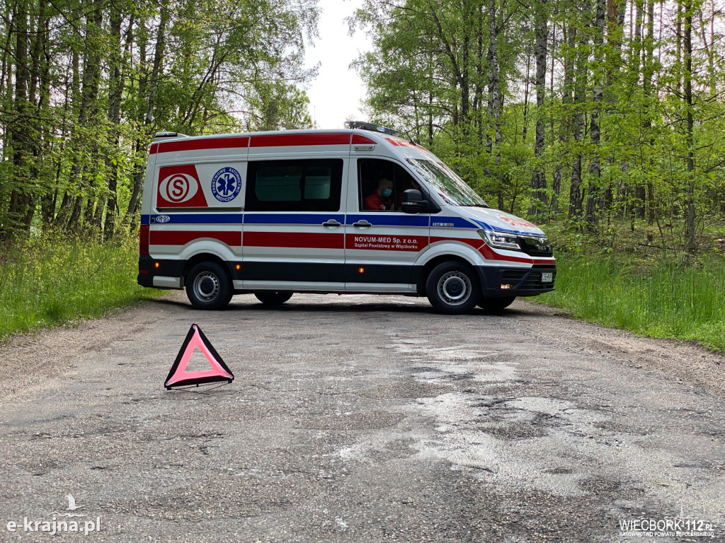 Czołowe zderzenie w Radońsku. Dwie osoby poszkodowane