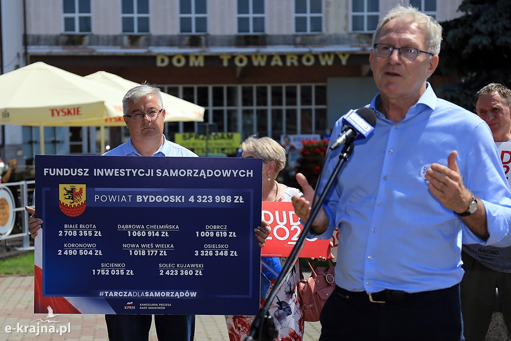 Koronowo: Podsumowanie kampanii prezydenckiej i Tarcza dla Samorządów