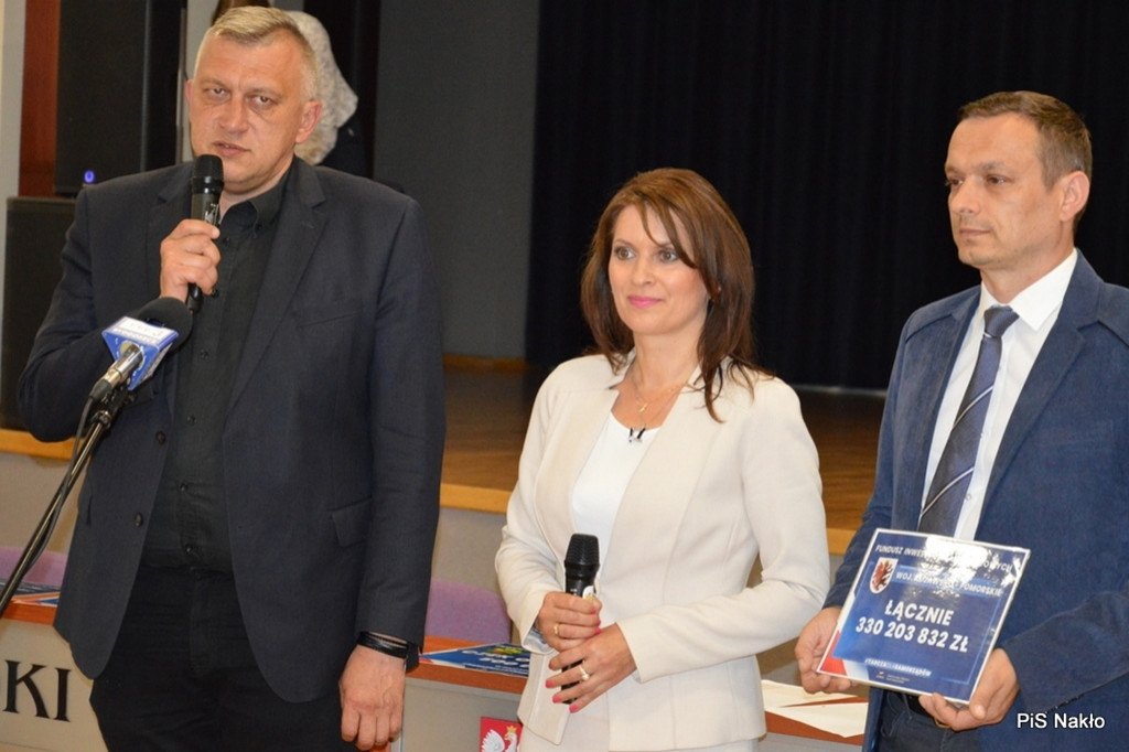 Poseł Kozanecka w Sadkach i Białych Błotach o Tarczy dla Samorządów