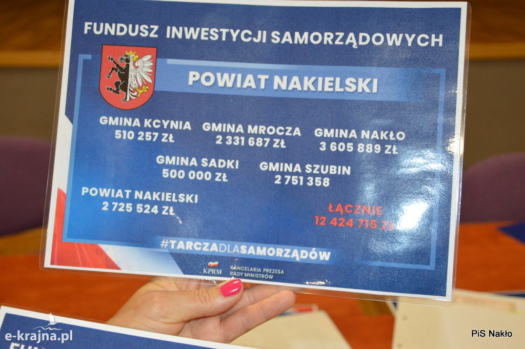 Poseł Kozanecka w Sadkach i Białych Błotach o Tarczy dla Samorządów