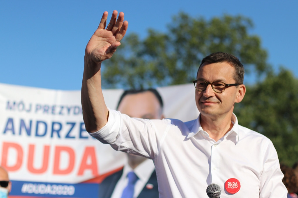 Więcbork: Premier Mateusz Morawiecki spotkał się z mieszkańcami Krajny