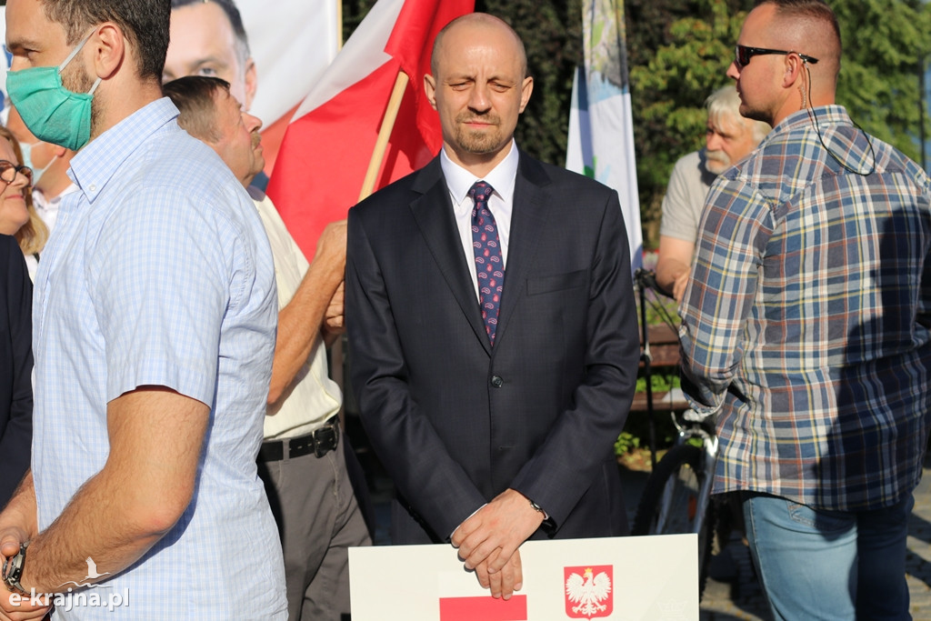 Więcbork: Premier Mateusz Morawiecki spotkał się z mieszkańcami Krajny