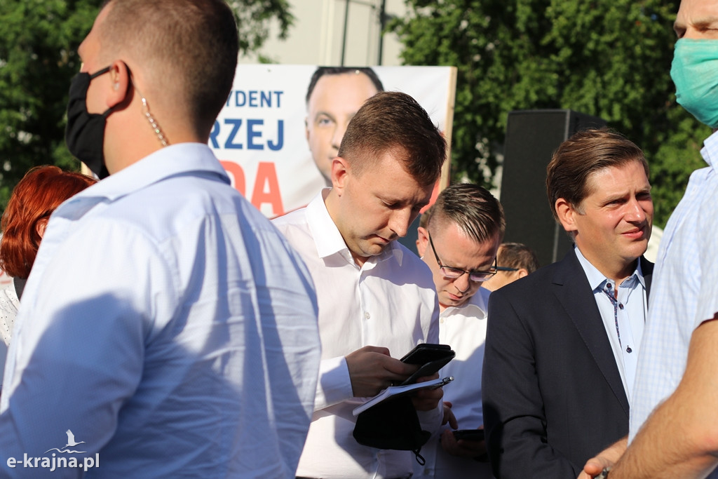 Więcbork: Premier Mateusz Morawiecki spotkał się z mieszkańcami Krajny