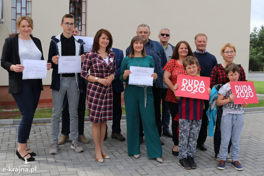 Kamień: Konferencja prasowa poseł Ewy Kozaneckiej