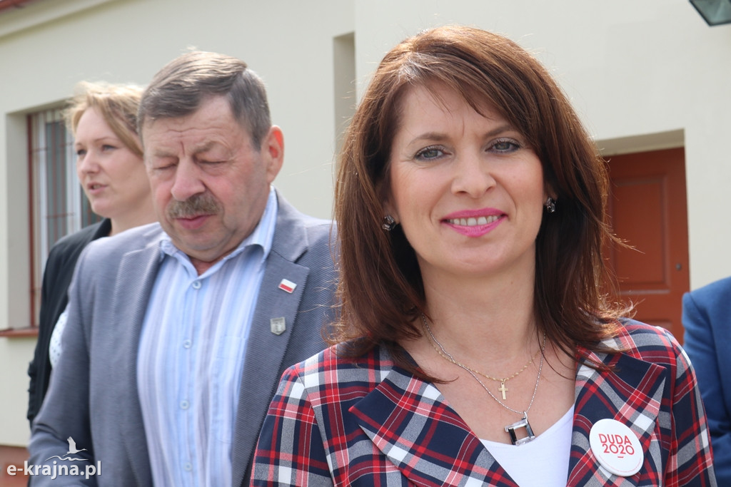 Kamień: Konferencja prasowa poseł Ewy Kozaneckiej